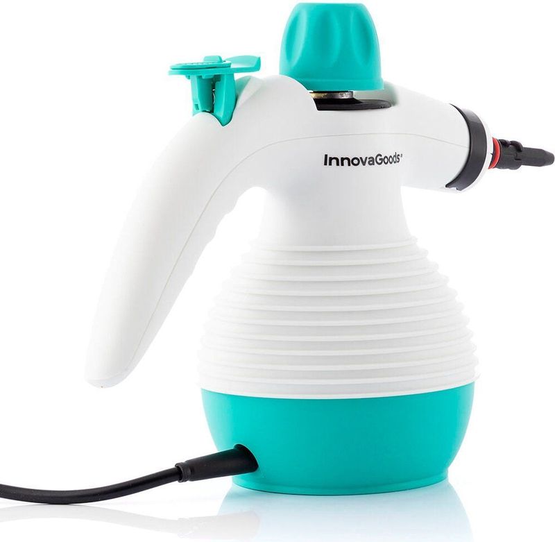 Multi-functionele 9-in-1 Draagbare Stoomreiniger met Accessoires Steany InnovaGoods 0,35 L 3 Bar 1000W