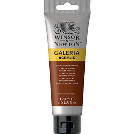 Galeria akrylmaling 120 ml - Burnt Sienna Opaque