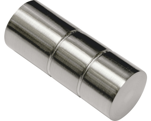 Eindstuk cilinder voor Windsor RVS-look Ø 25 mm 2 st.