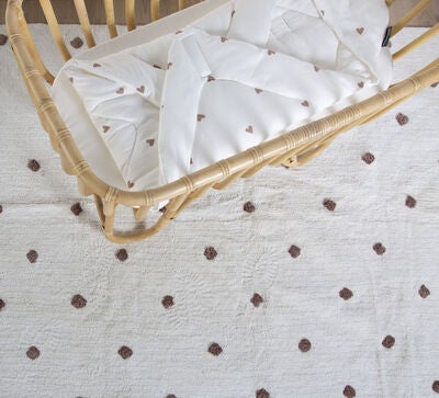 Childhome Swaddle Jersey Hearts