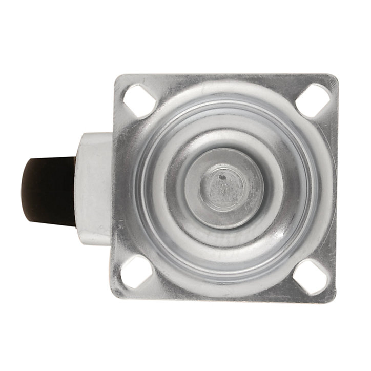 Roulette pivotante grise ø7.5 cm, charge max 60 kg