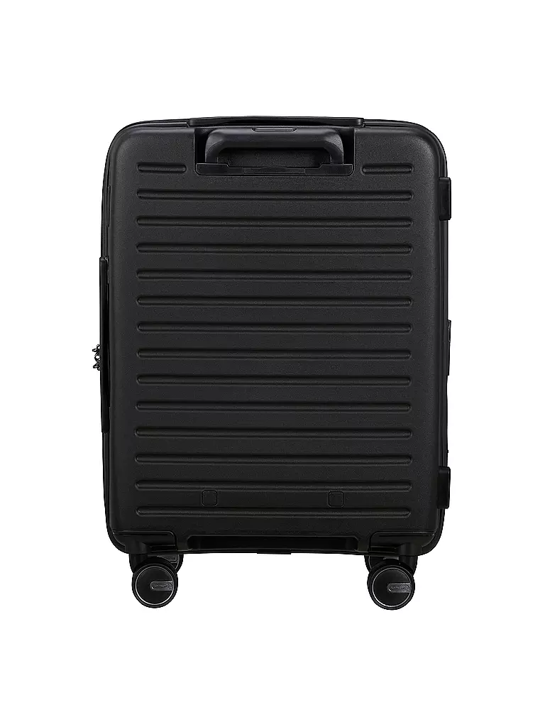 SAMSONITE Trolley RESTACKED SPINNER 55cm erweiterbar black schwarz