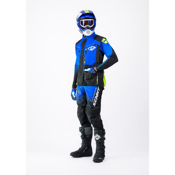 Kenny - Veste Titanium Navy / Noir / Jaune fluo