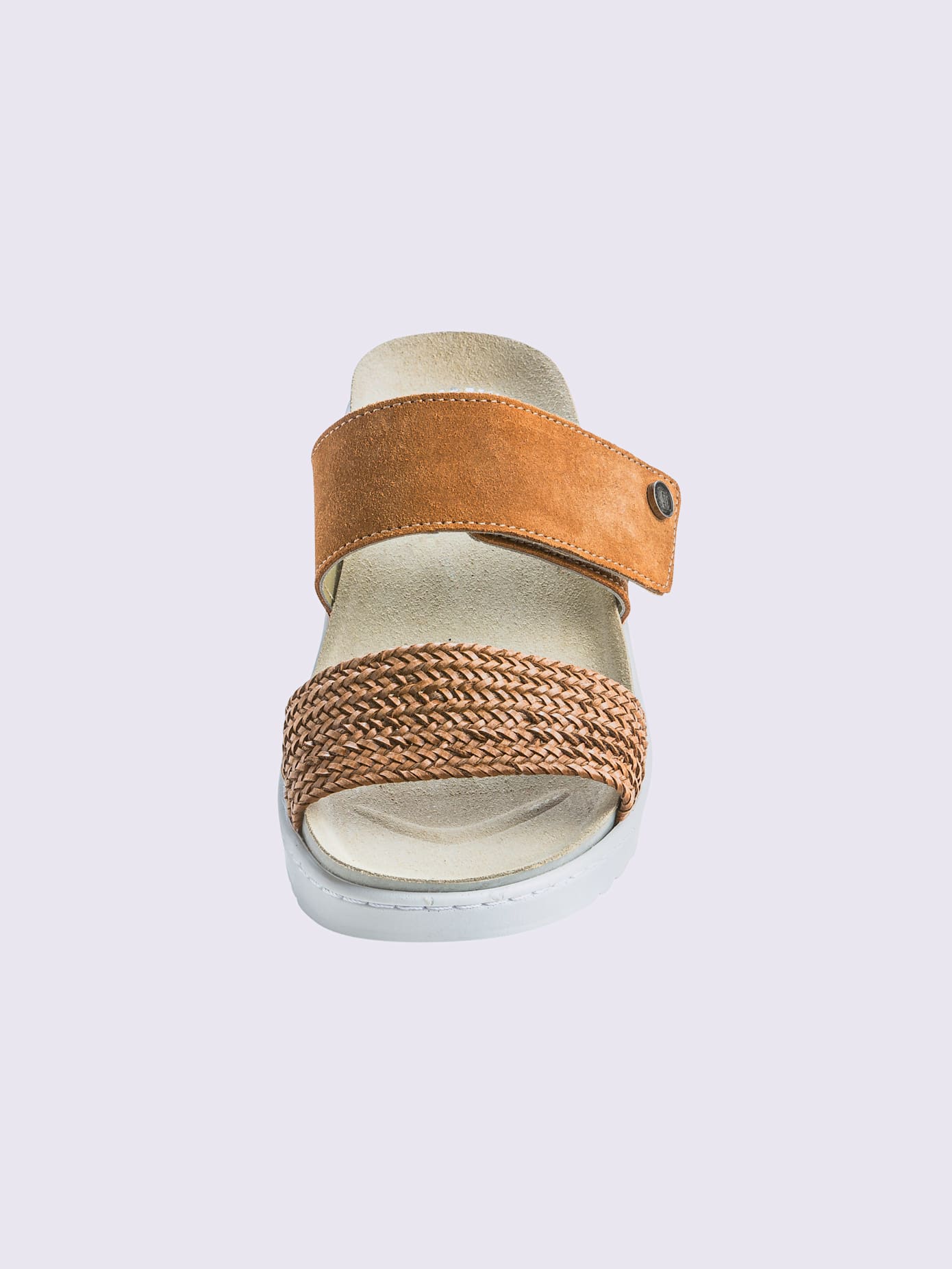 Chaussons cuir vachette