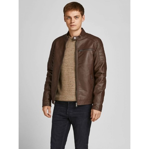 Jack & Jones - 12147218 ROCKY-CHOCOLATE Marrón