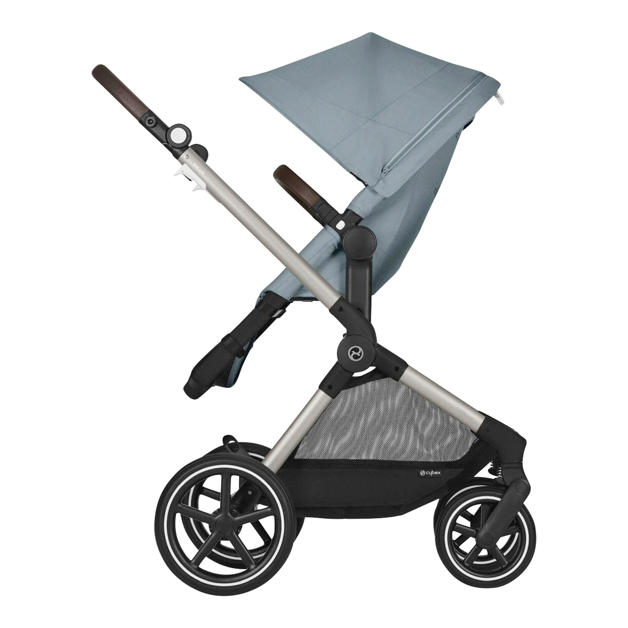 Cybex - GOLD Kombikinderwagen EOS LUX taupe / stormy blue