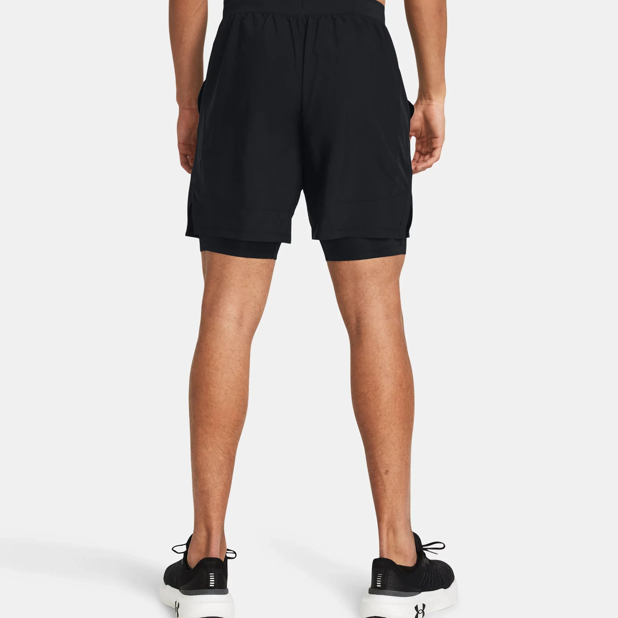 Under Armour Launch 5 Inch 2-in-1 Shorts Hommes - Noir