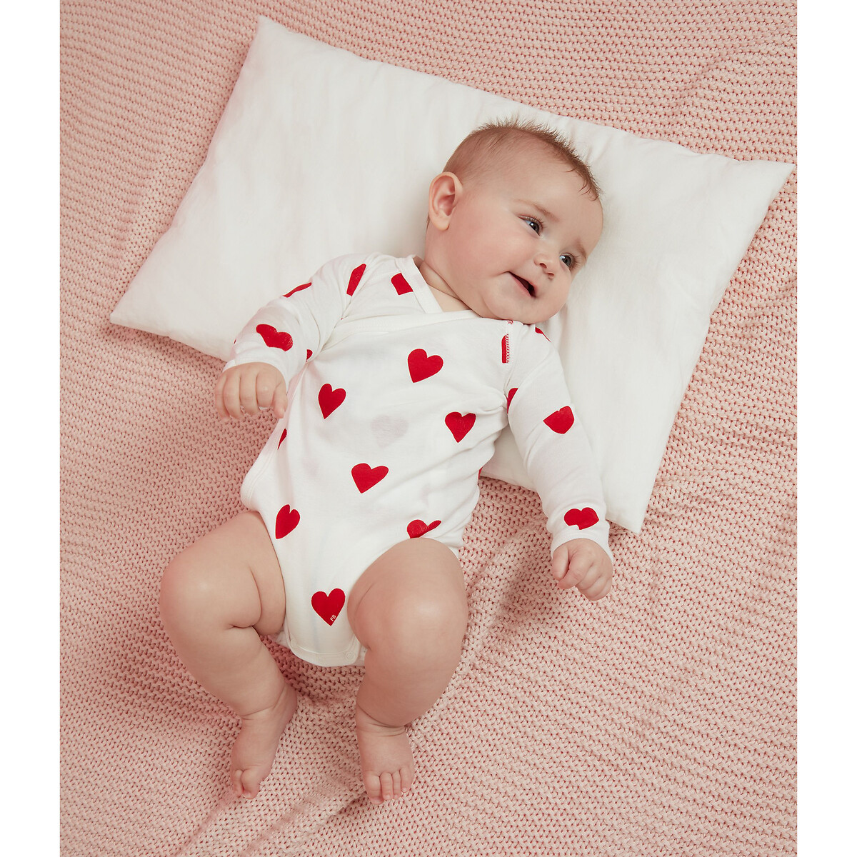 PETIT BATEAU<br>Conjunto de 3 bodies cruzados