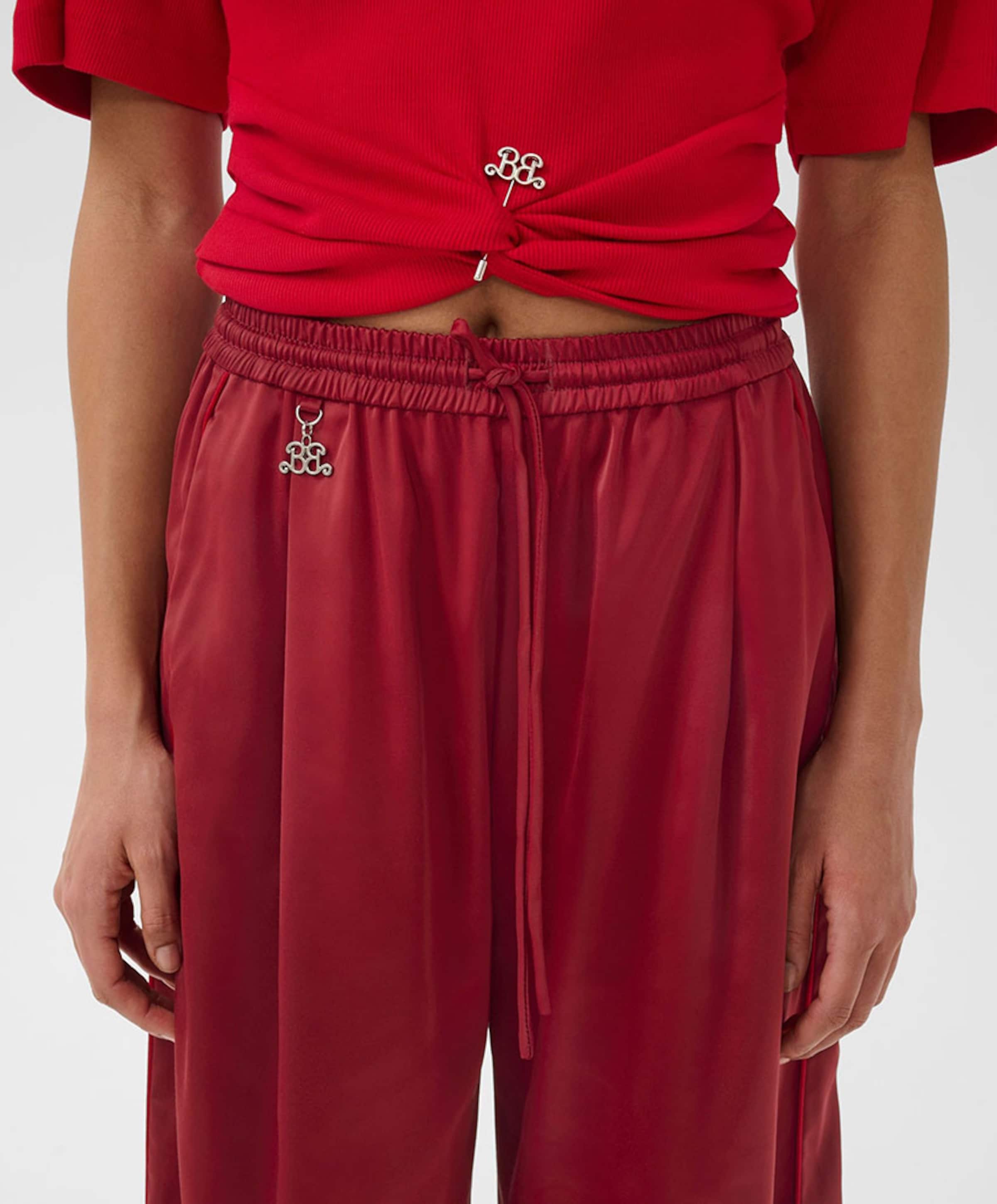 Gestuz BXGricky track pants dames broek rood