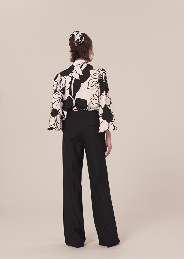 Pantalon Primaveranoir en laine froide