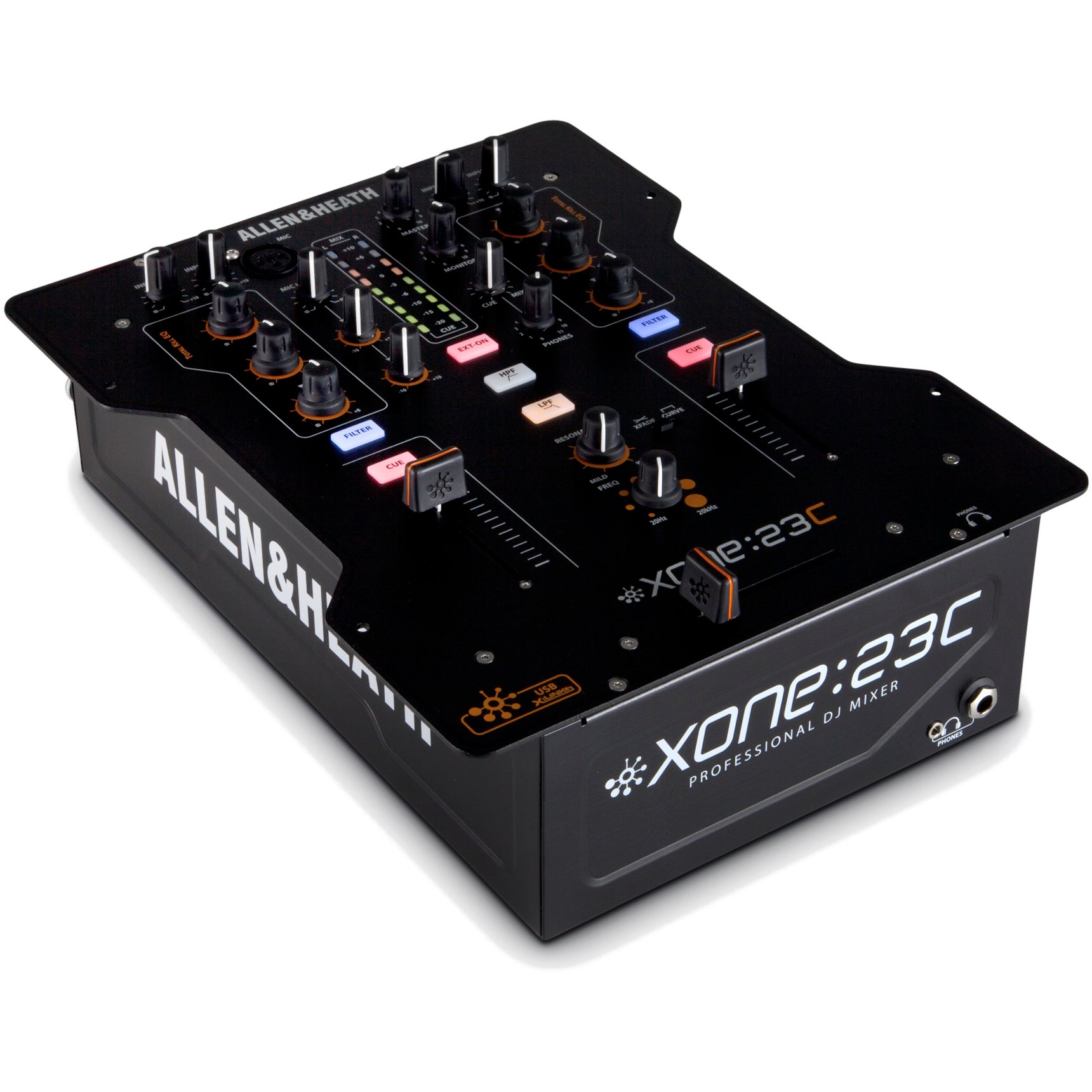 Allen & Heath Xone:23C DJ mixer met 4-kanaals geluidskaart