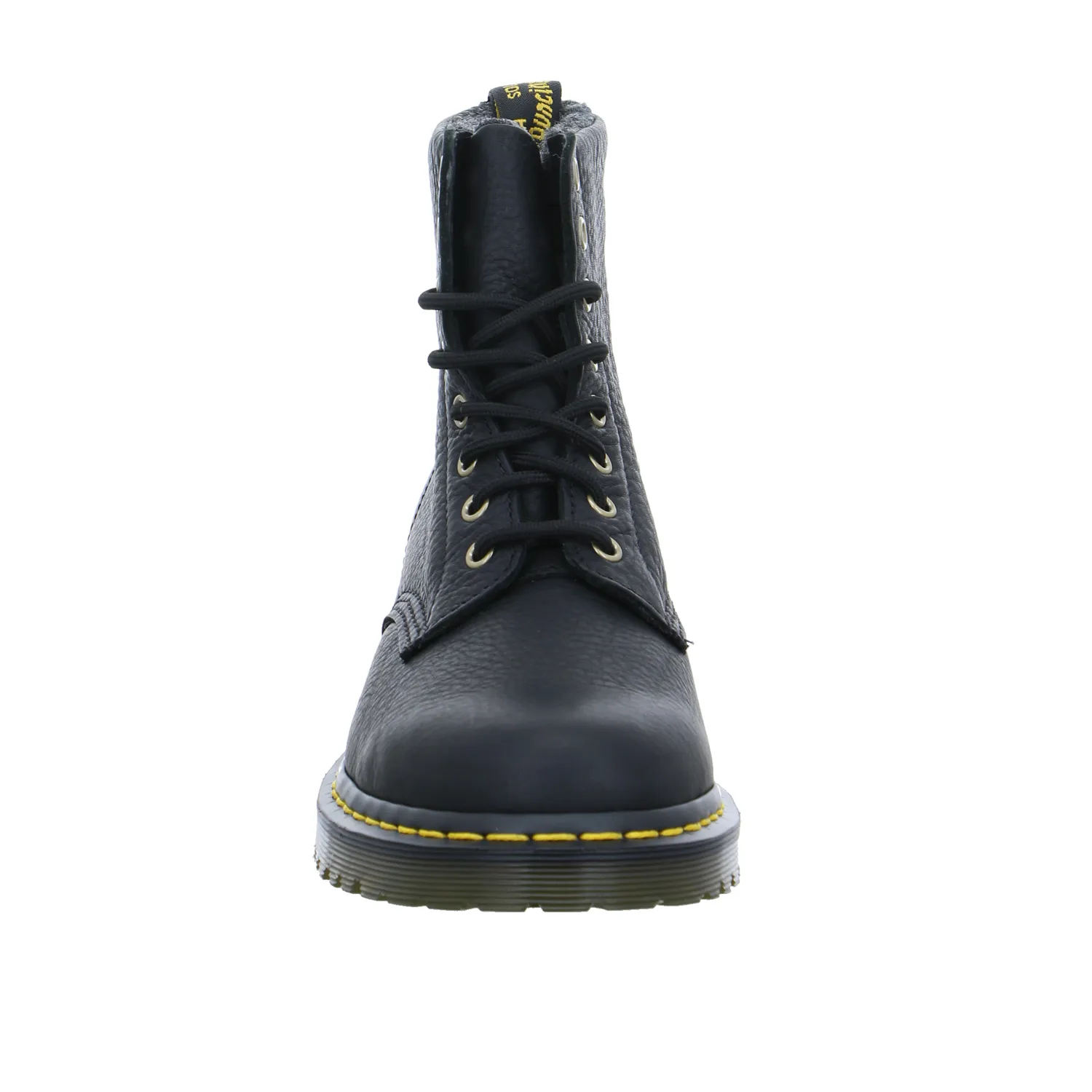 DR. MARTENS Winter-Boots Schwarz Leder
