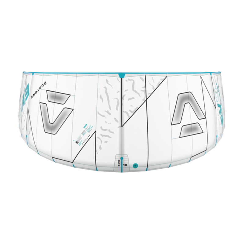AILE DE KITESURF DUOTONE EVO CONCEPT BLUE 2024 UNDYED/WHITE