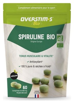 Spiruline Bio Overstims - 60 comprimés