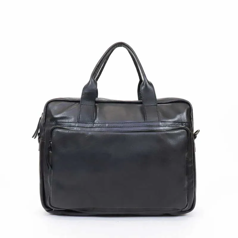 BEAR DESIGN Business- / Laptoptaschen Schwarz Leder