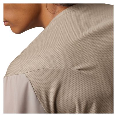 Maillot Manches Courtes Fox Flexair Pro Beige