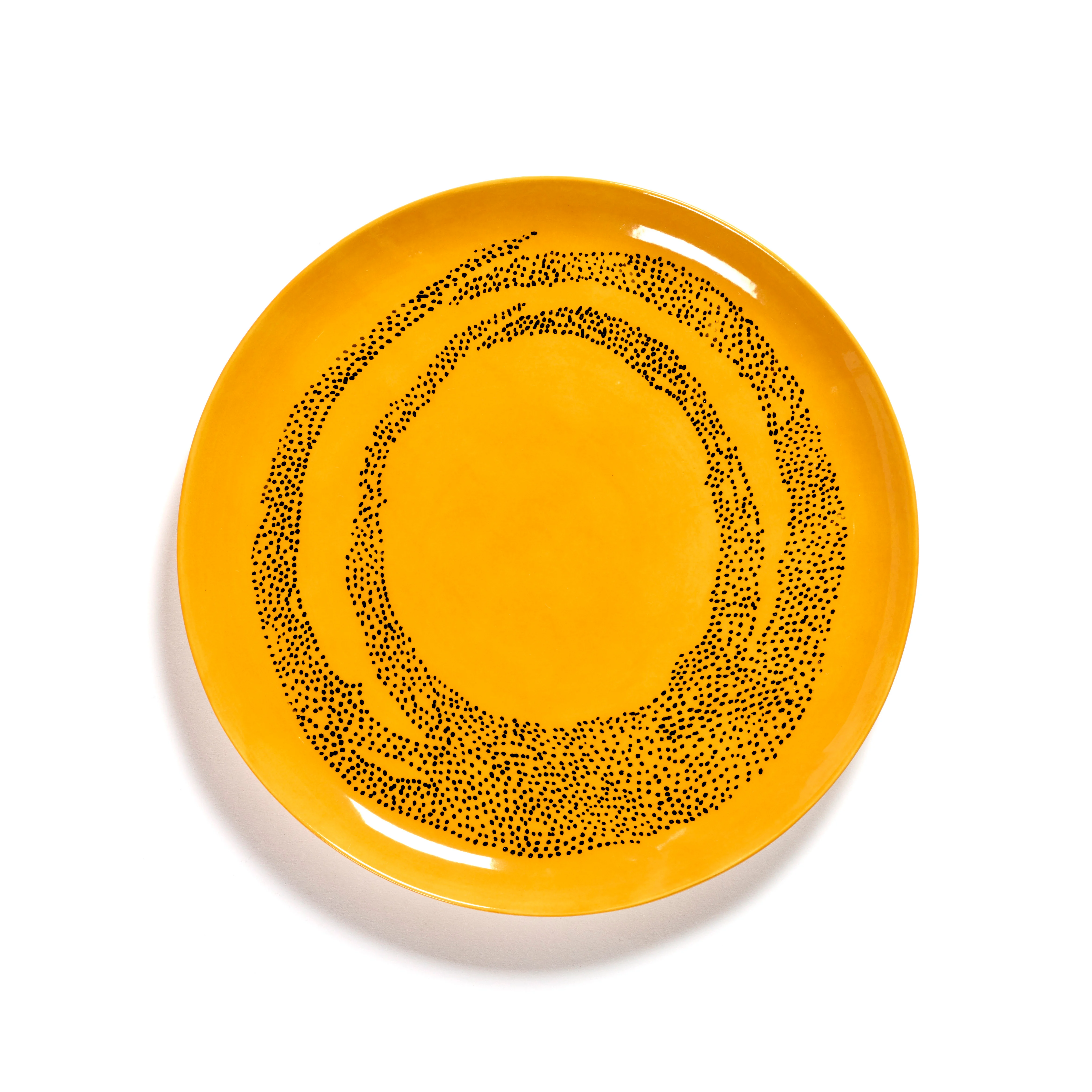 FEAST - Assiette céramique | Jaune