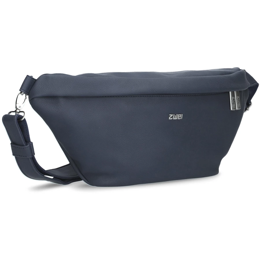 zwei Mademoiselle MH80 - Gürteltasche 40 cm nubuk-ink