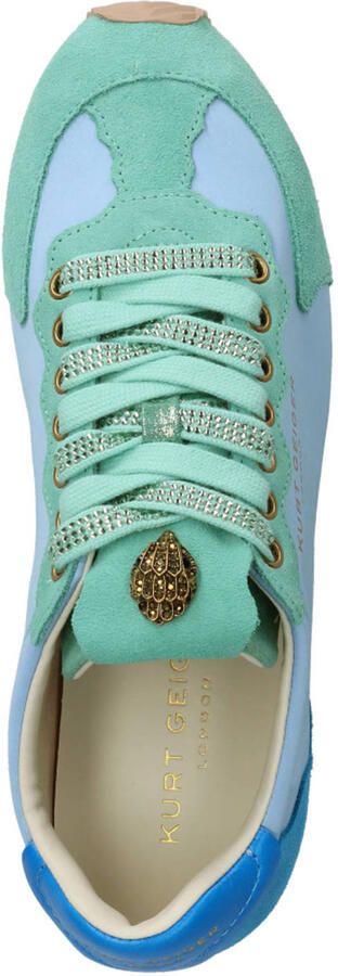 Kurt Geiger Islington suède sneakers lichtblauw