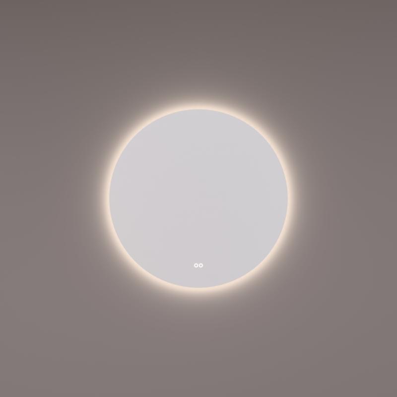 Hipp Design 13500 ronde spiegel 60cm met backlight en spiegelverwarming