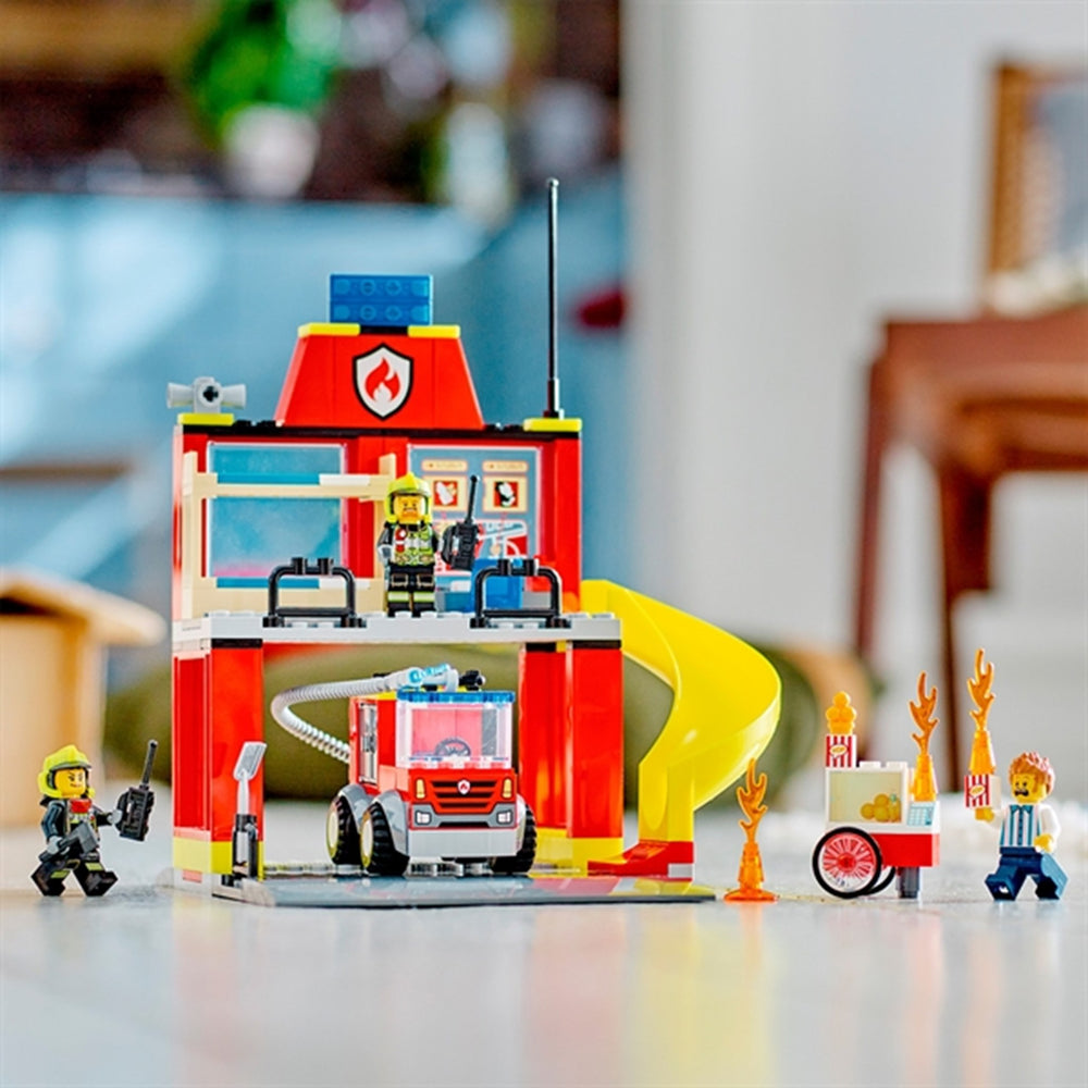 City Brandstation og Brandbil - LEGO®