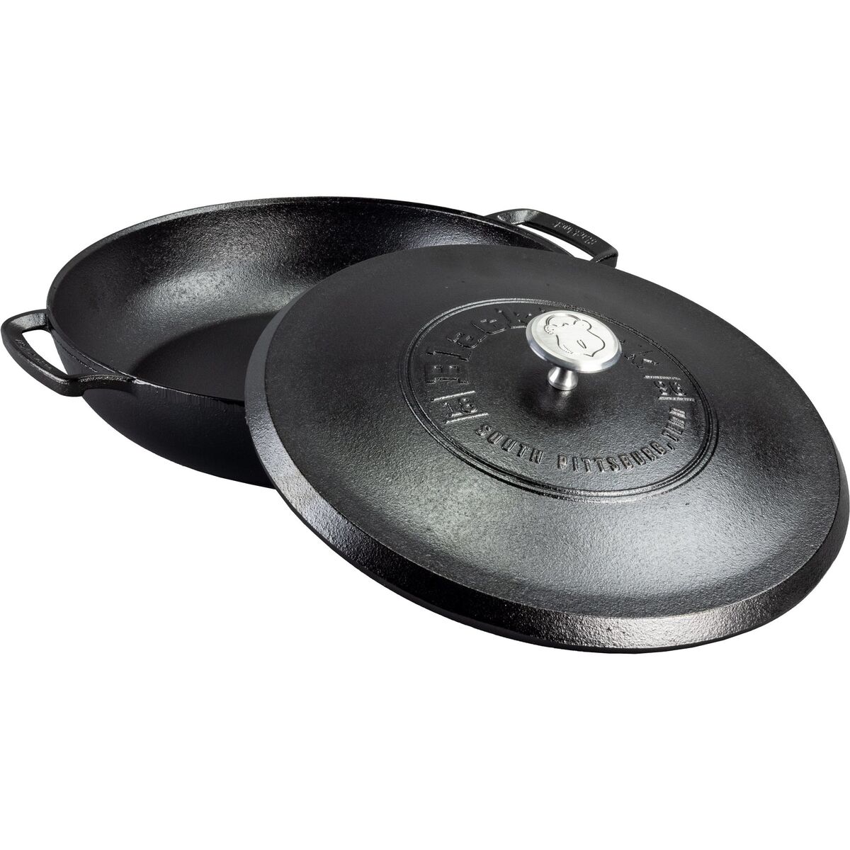 Blacklock Stekepanne med lokk, 30 cm, støpejern