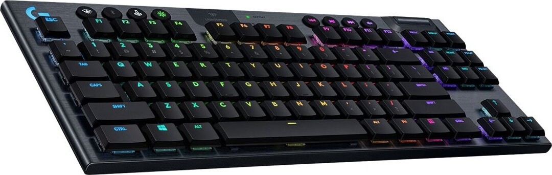 Logitech G915 Tkl - Trådløst Mekanisk Clicky Gaming Tastatur - Nordisk