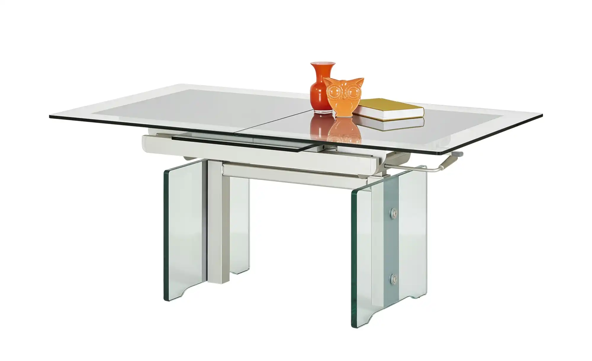 Glas-Couchtisch  ausziehbar und höhenverstellbar Villingen