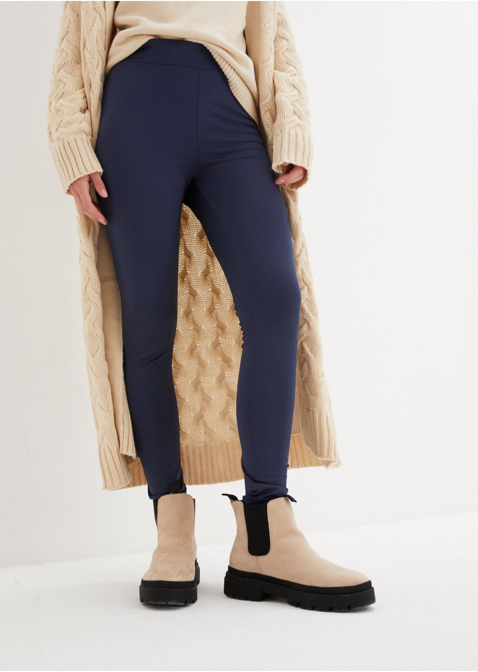 Legging thermo taille haute avec large empiècement confortable