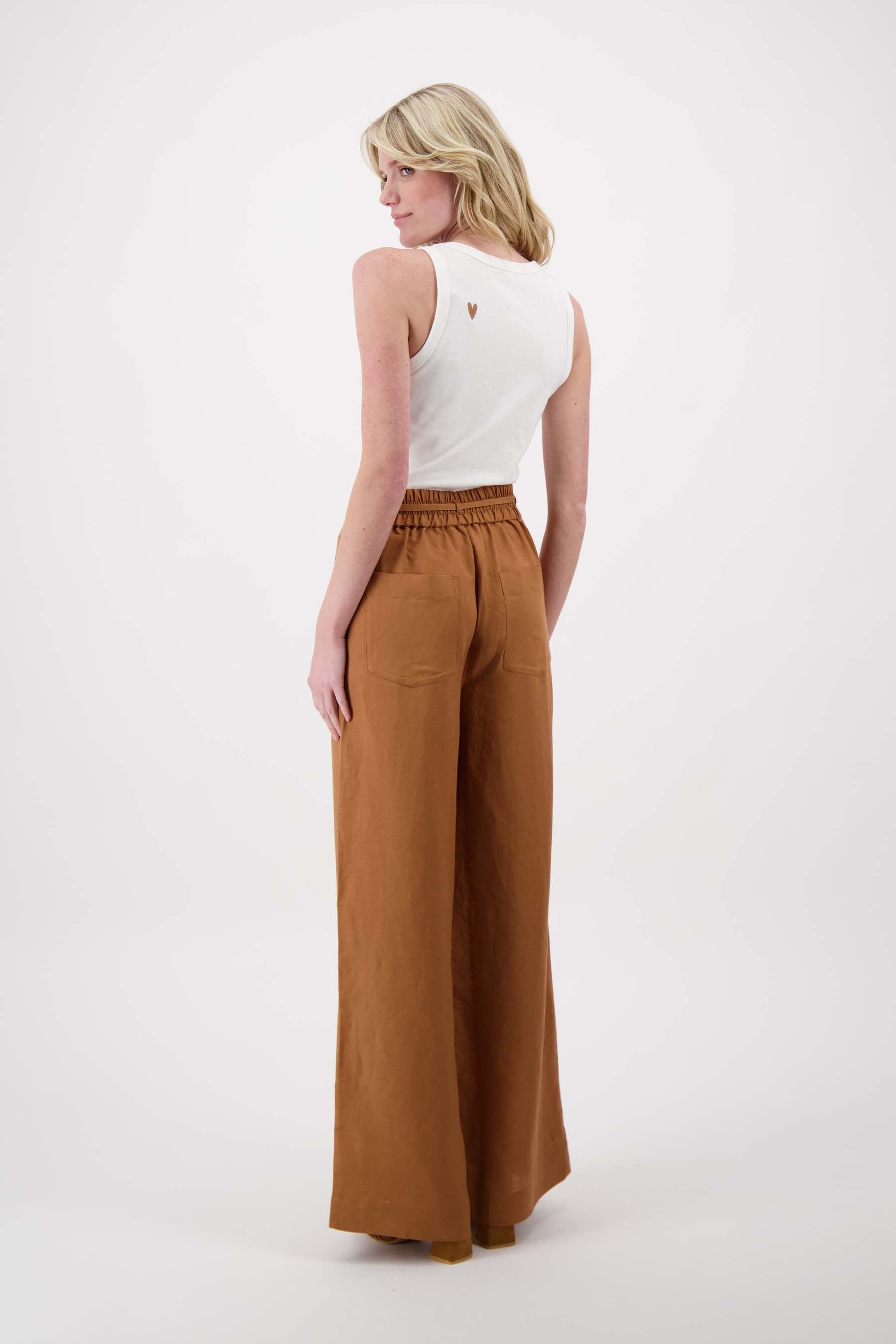 tanktop met borduur