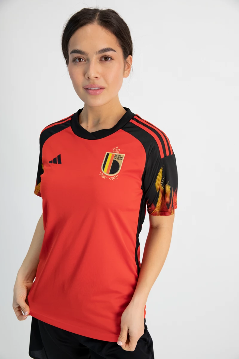 adidas Performance Belgien Home Replica Damen Fussballtrikot WM 2022