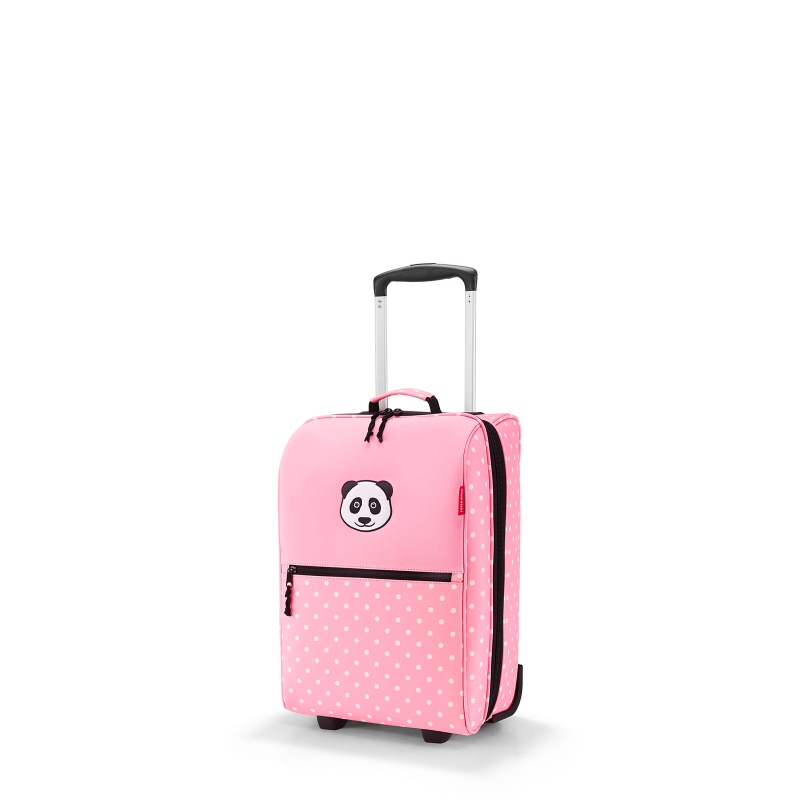 Valise cabine hybride Trolley XS kids 43 cm Panda Dots Pink