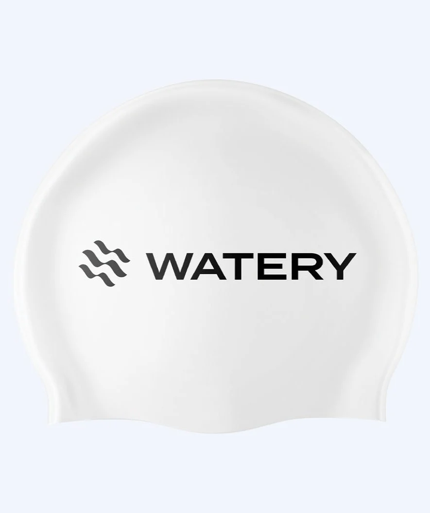 Watery badehætte (fra 10 år) - Signature - Hvid