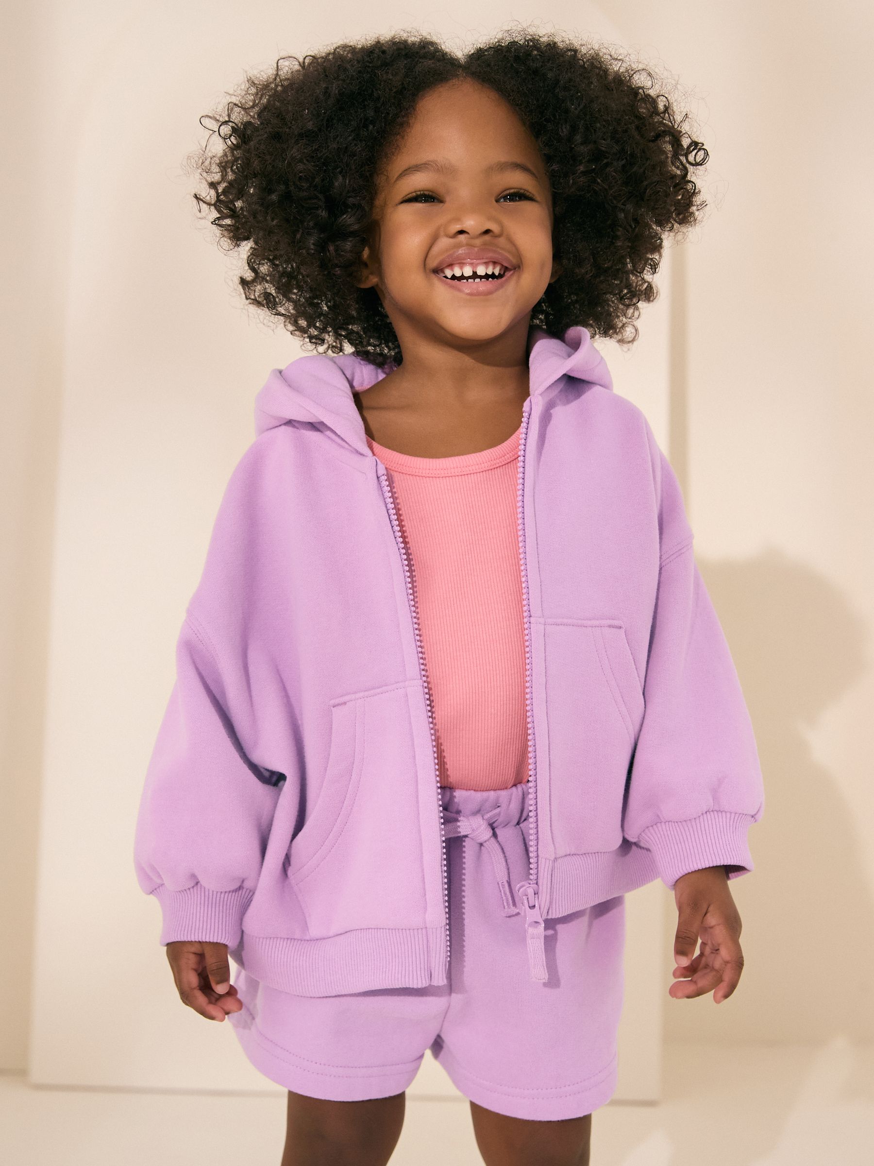 Lila-paars - Shorts (3 mnd - 7 jr)
