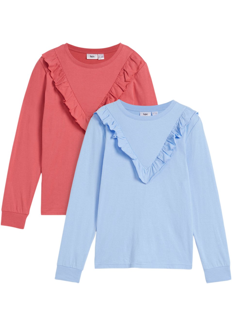 Lot de 2 T-shirts manches longues
