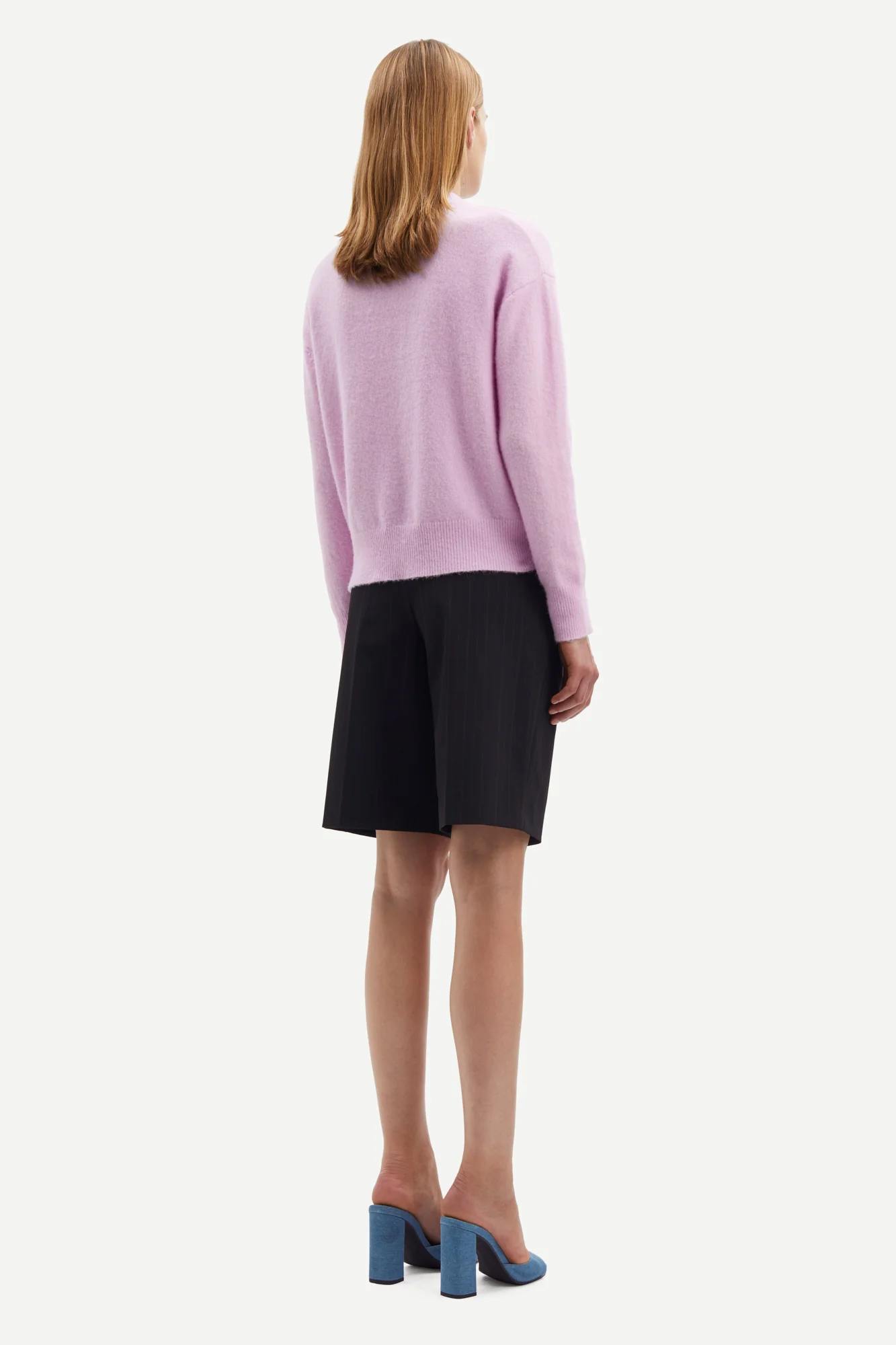 Samsøe Samsøe  Sahaveny shorts - Black Pinstripe