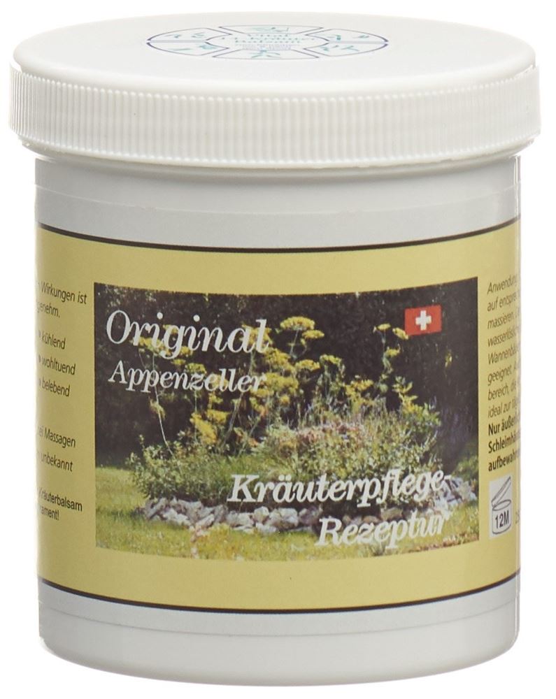 Vital Kräuter Balsam<br>250 ml, Topf, Balsam, Original Appenzeller Kräuterrezeptur