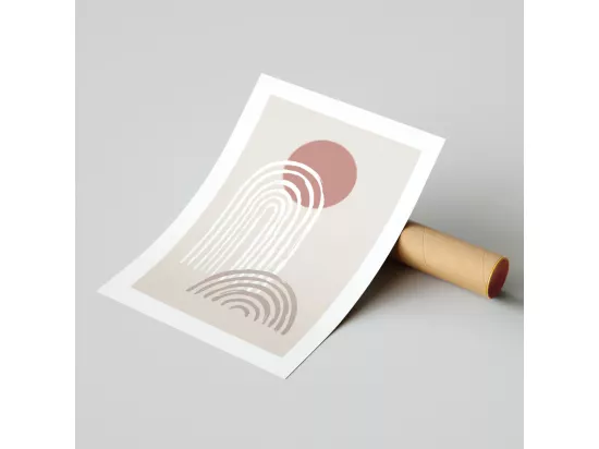 Affiche papier imprimé arche sans cadre