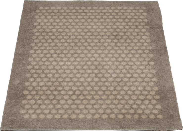 Tica Copenhagen Måtte/løber i polyamid 60x90 cm. Sand/beige