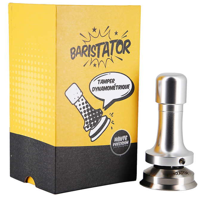 Tamper Dynamométrique BARISTATOR 58.6 mm base inox