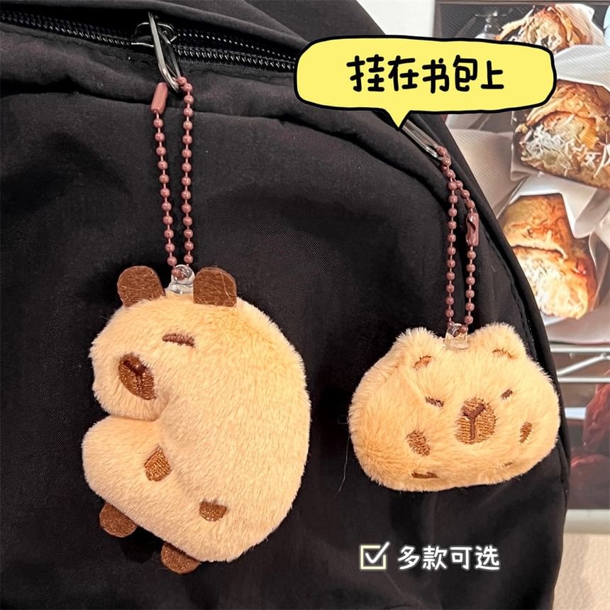 Tuhat - Capybara Pluche Broche / Tashanger Sleutelhanger (Verschillende Ontwerpen)