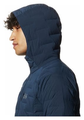 Doudoune Mountain Hardwear Stretchdown Hoody Bleu