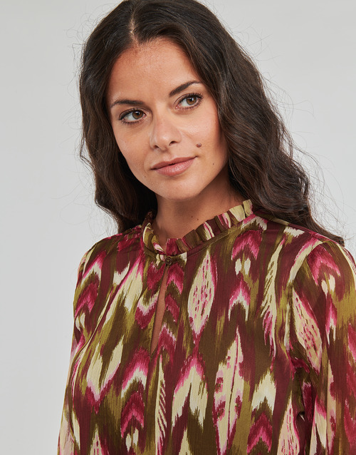 Only - ONLPAM LIFE L/S HIGHNECK DRESS PTM - Marron