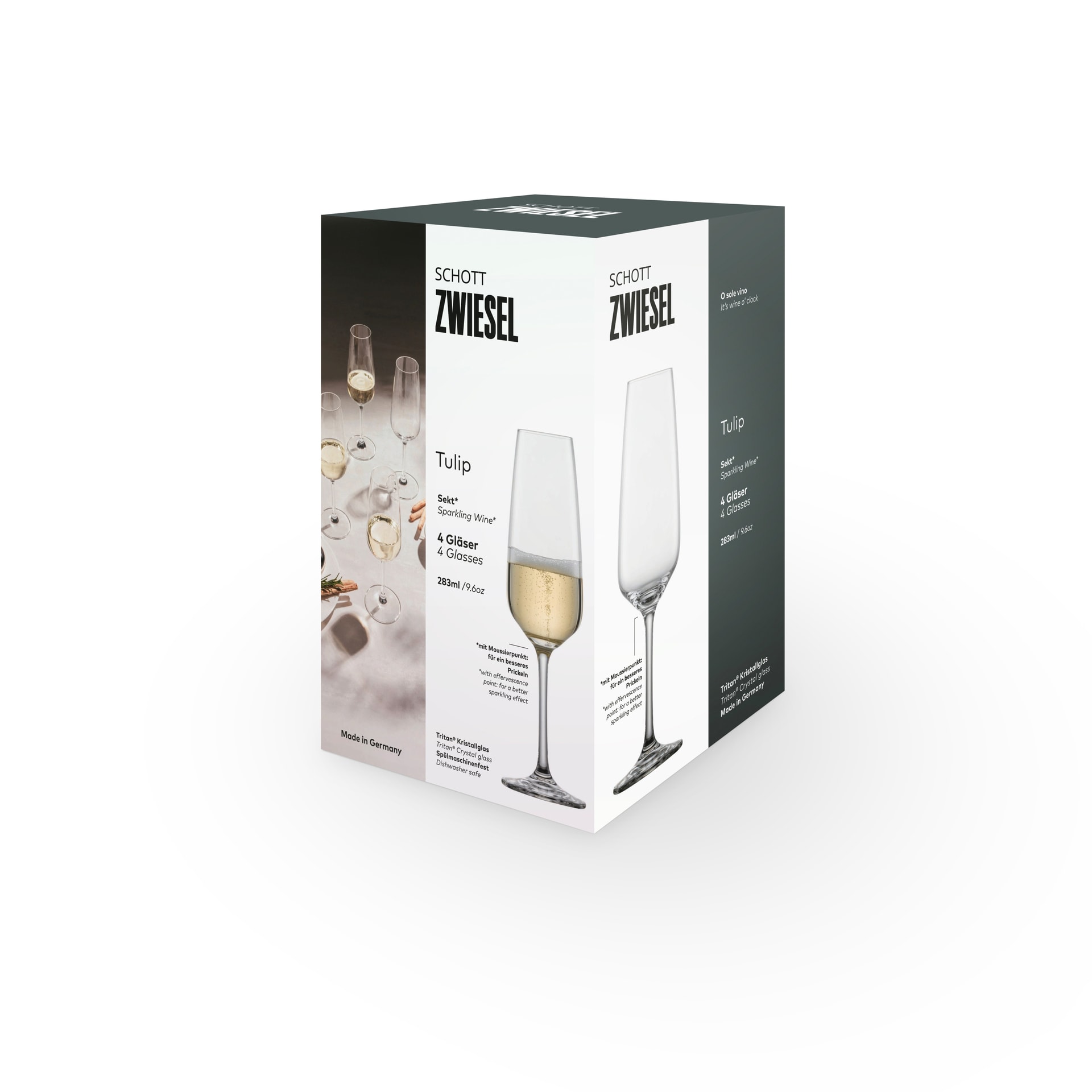 SCHOTT ZWIESEL Sektglas TULIP 4er Set 283 ml