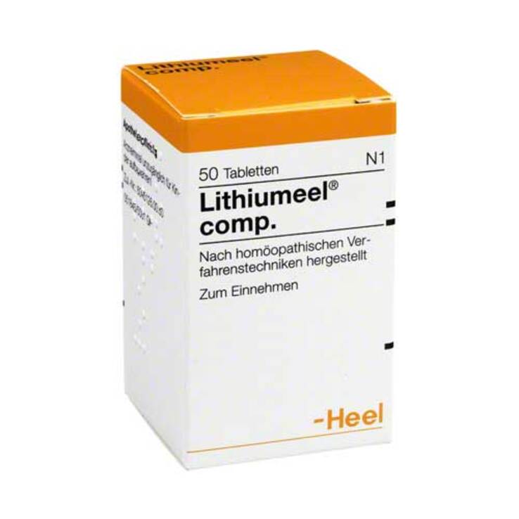 Lithiumeel comp.Tabletten, 50 St