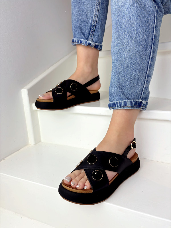 Inuovo - Sandales A96010 Black
