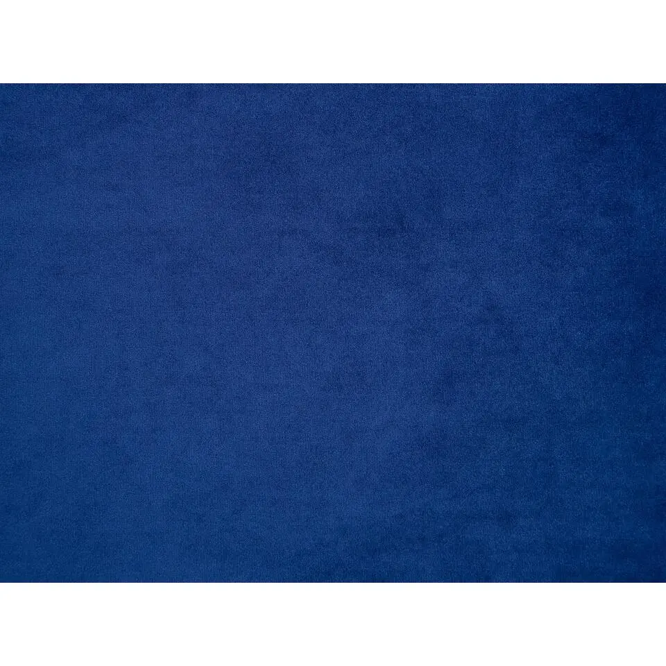 NIMES - Chaise longue - Blauw - Linkerzijde - Fluweel