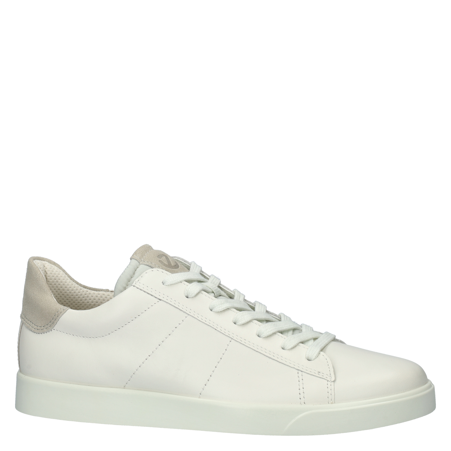Street Lite M heren lage sneaker Ecco Wit