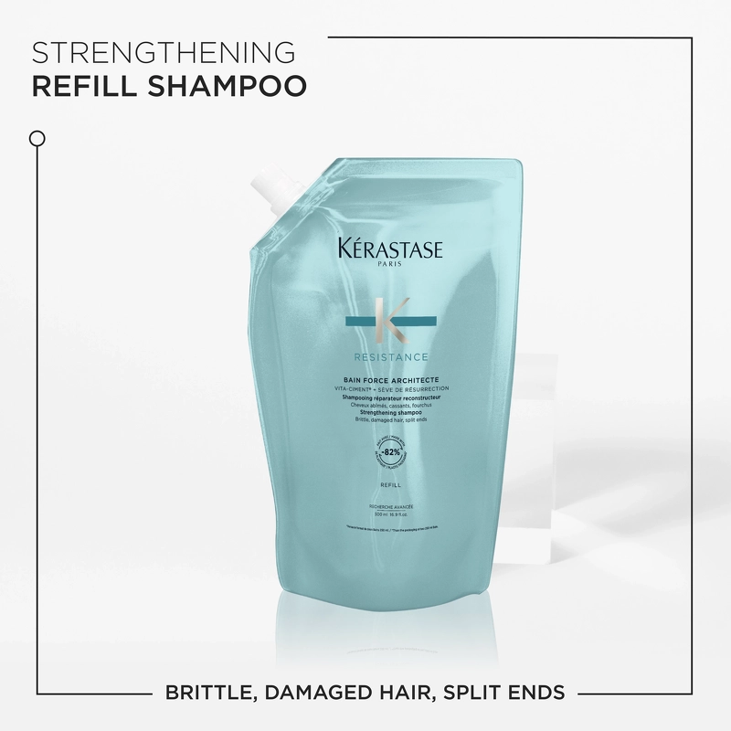 Kérastase Resistance Bain Force Architecte Shampoo Refill 500 ml