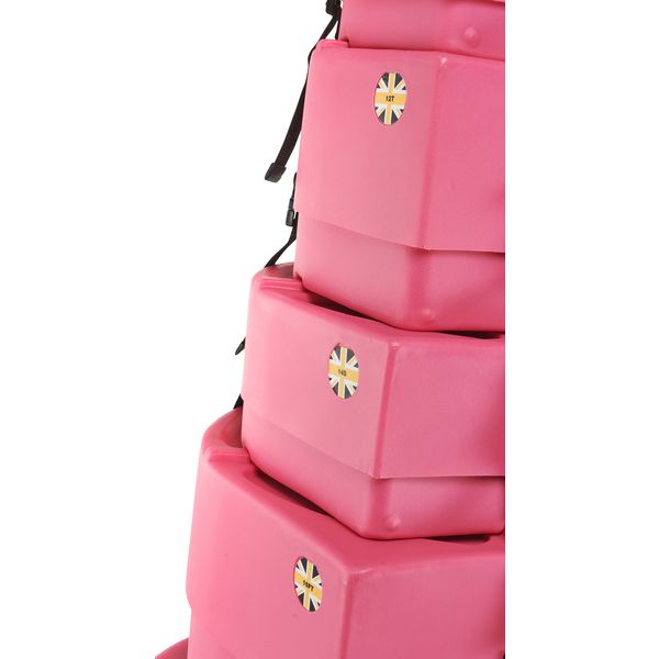 Hardcase HRockFus3 F.Lined Set Pink
